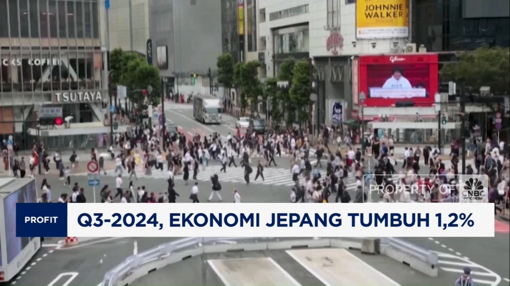 Ekonomi Jepang Melejit! Pertumbuhan Q3 2024 Capai 1,2%!