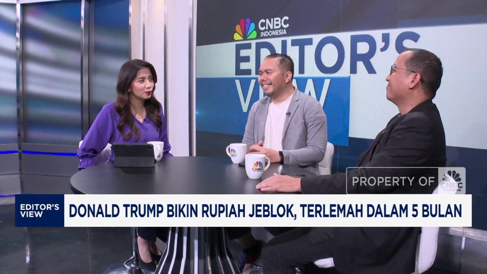 Rupiah Ambruk! Trump Jadi Biang Kerok?