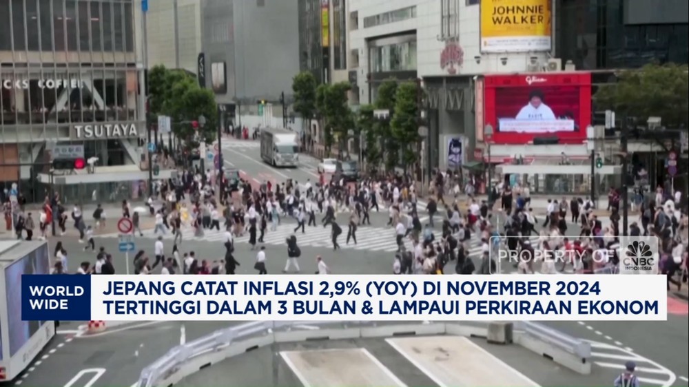 Inflasi Jepang Melonjak! Tertinggi 3 Bulan Terakhir!