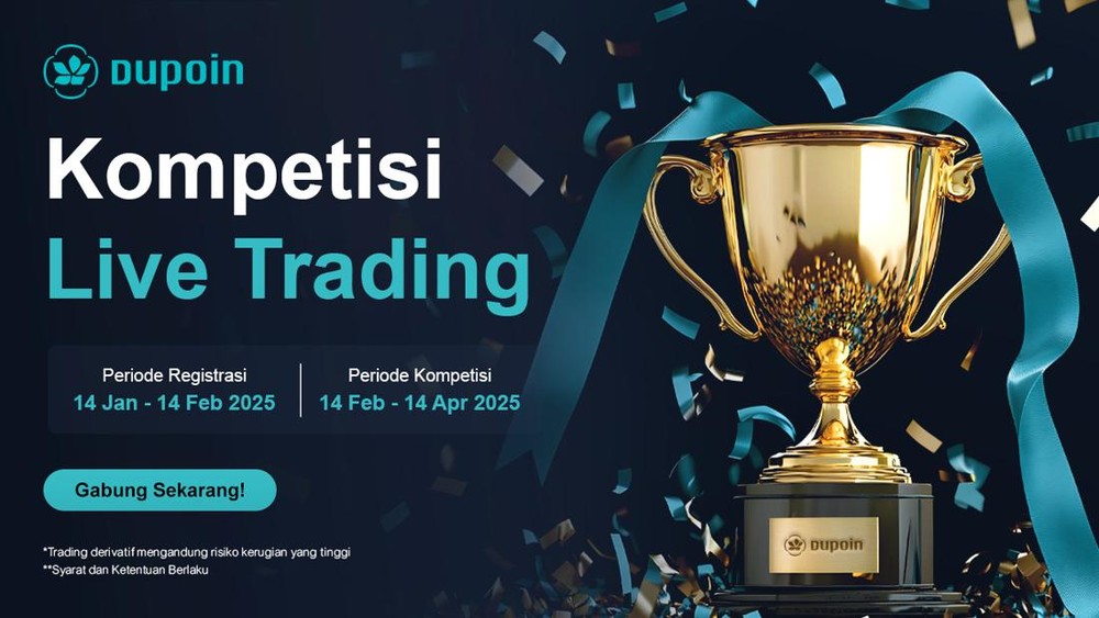 Raih US$10.000! Ikut Kompetisi Trading Dupoin!