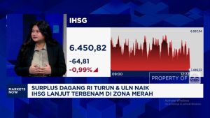 IHSG Ambles! Surplus Dagang RI Menciut, Apa Penyebabnya?
