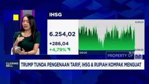IHSG Meroket! Trump Tunda Tarif, Rupiah Ikut Naik!