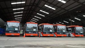 Transjakarta Borong Bus Listrik Bakrie!