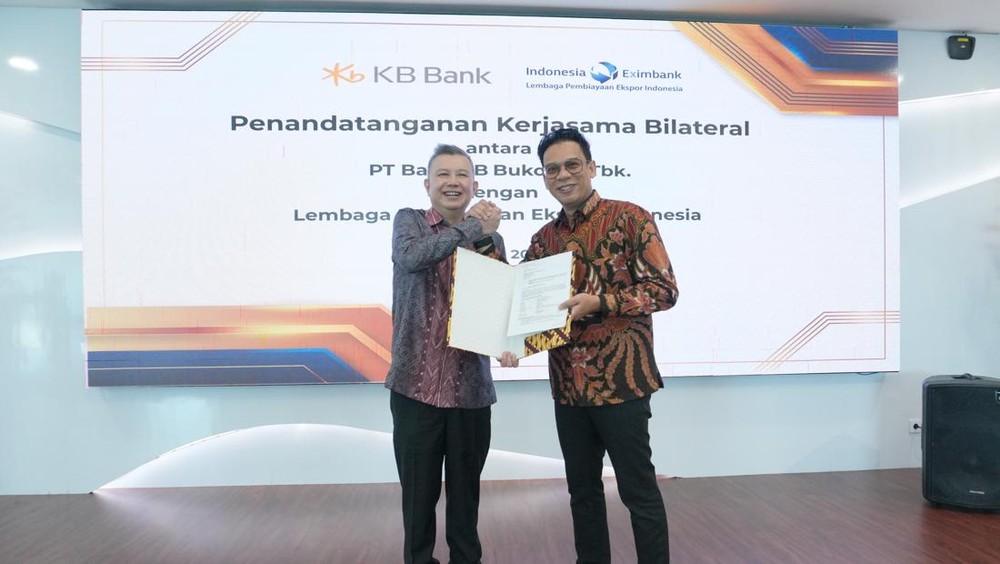 Ekspor RI Makin Moncer! KB Bank dan Eximbank Jalin Kerja Sama Strategis