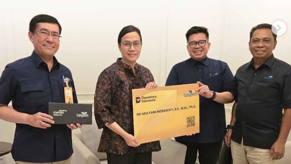 Taspen Cairkan Dana Pensiun Sri Mulyani, Sinyal Ekonomi Stabil?