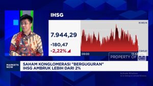 IHSG Terjun Bebas! Saham Konglomerasi Rontok Parah