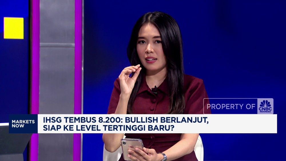 IHSG Terbang Tinggi! Sentuh Level 8.220 Usai RDG BI