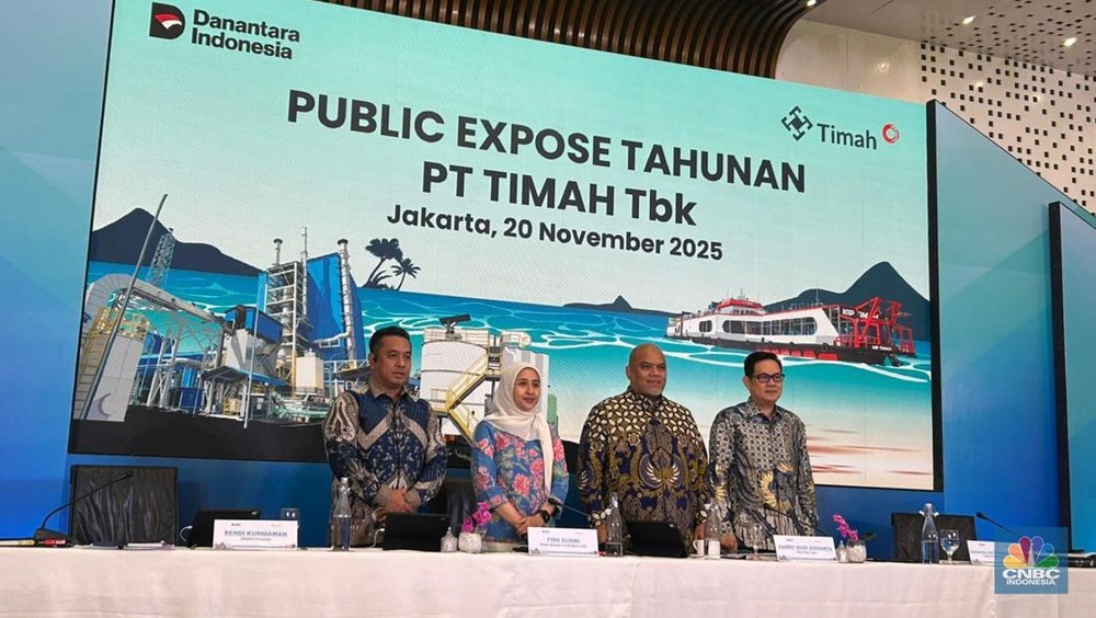 PT Timah (TINS) Akui Target Produksi Melorot, Ini Sebabnya!