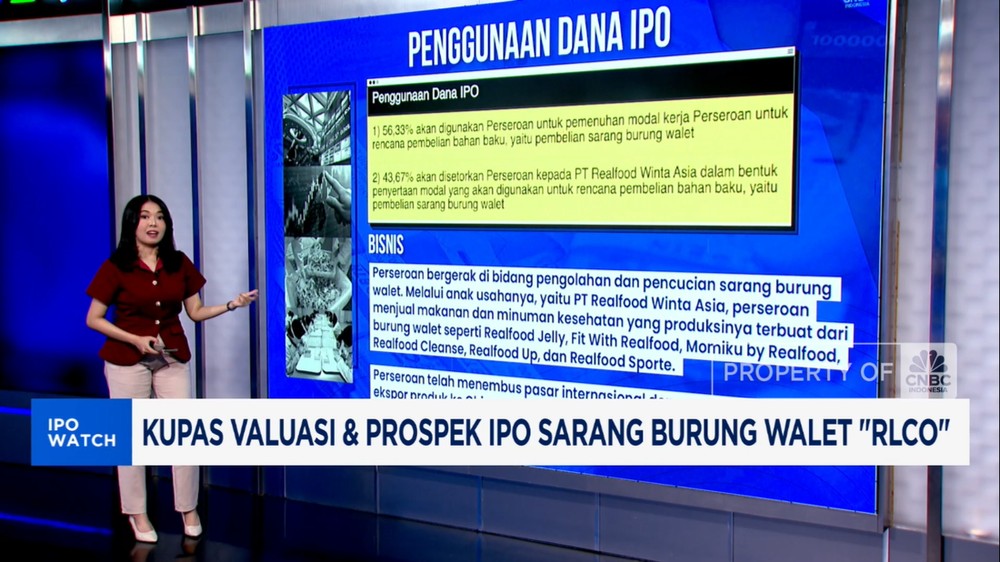 Investor Buruan! IPO Sarang Walet RLCO Patok Harga Tertinggi