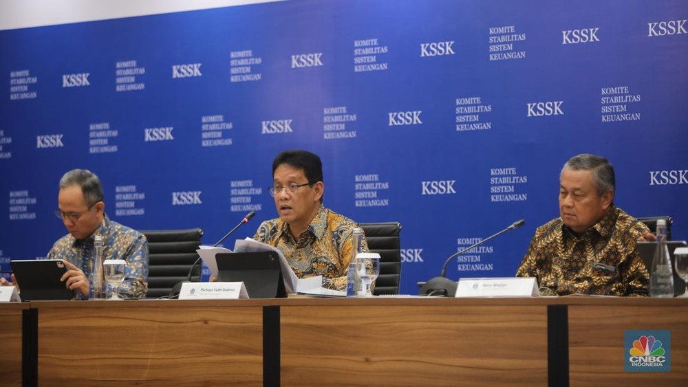 Rapat Dadakan! Bos BI-OJK Geruduk Kantor Sri Mulyani, Bahas Apa?