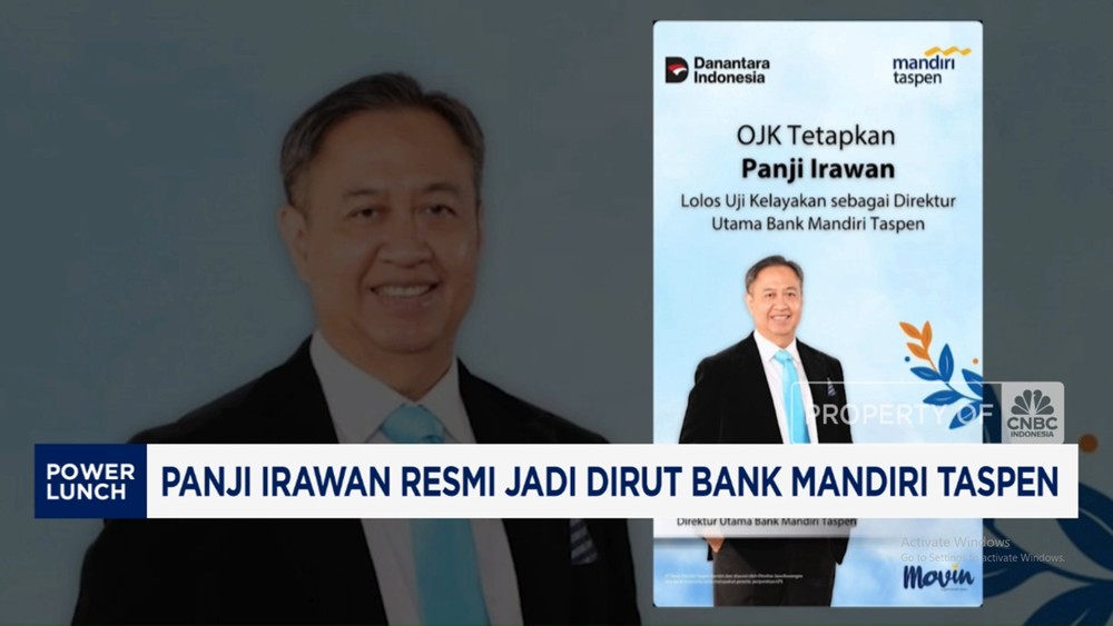 Panji Irawan Nakhoda Baru Bank Mandiri Taspen!