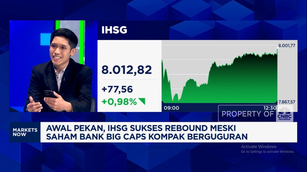 Rebound Spektakuler! IHSG Terbang ke 8.000, Rupiah Ikut Pesta!