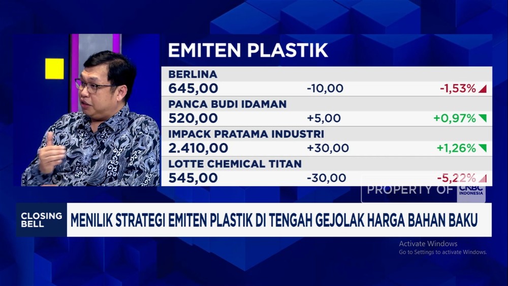 Harga Plastik Meroket 100%! Ini Jurus BRNA Agar Tetap Untung!