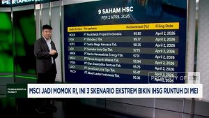 Guncangan Mei! MSCI Intai IHSG, 3 Skenario Ekstrem Terungkap!