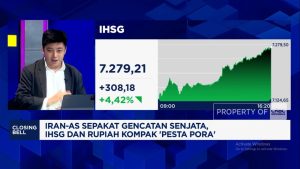 Drama Timur Tengah Reda, IHSG RI Meroket 4,4%! Rupiah?
