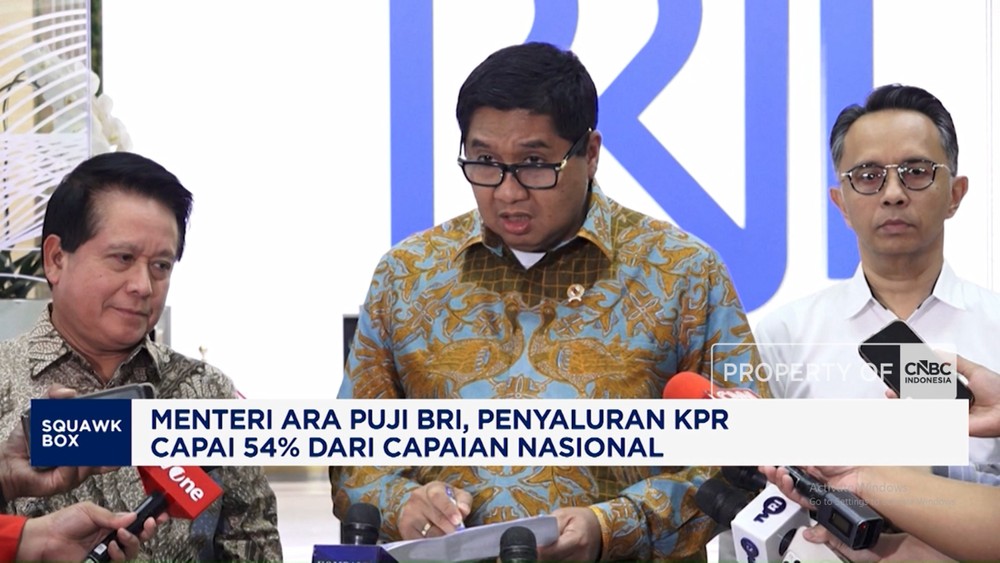 BRI Mendominasi! 54% KPR Nasional Berkat Strategi Ini, Menteri Puji