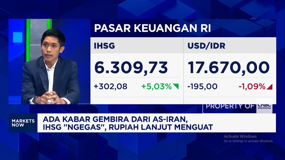IHSG Melonjak Gila Rupiah Ikut Terbang Tinggi
