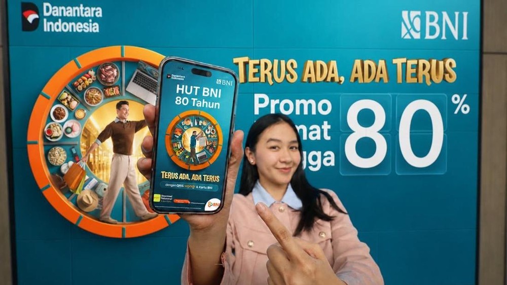 BNI Ulang Tahun Ke-80 Ada Promo Dahsyat