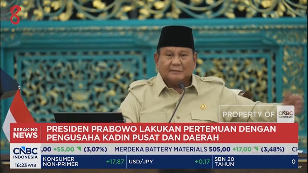 Prabowo Kumpulkan Kadin Ada Kejutan