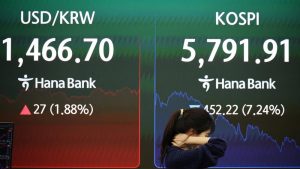 Bursa Korsel Geger Saham Raksasa Rontok