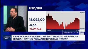 Rating RI Stabil Duit Asing Banjiri Bursa