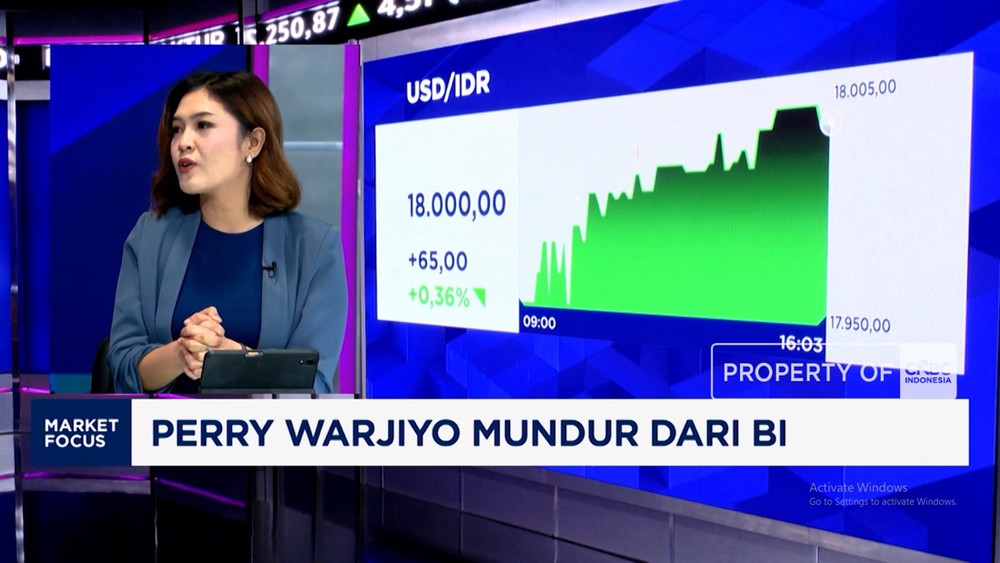 Gubernur BI Mundur Rupiah Anjlok Parah