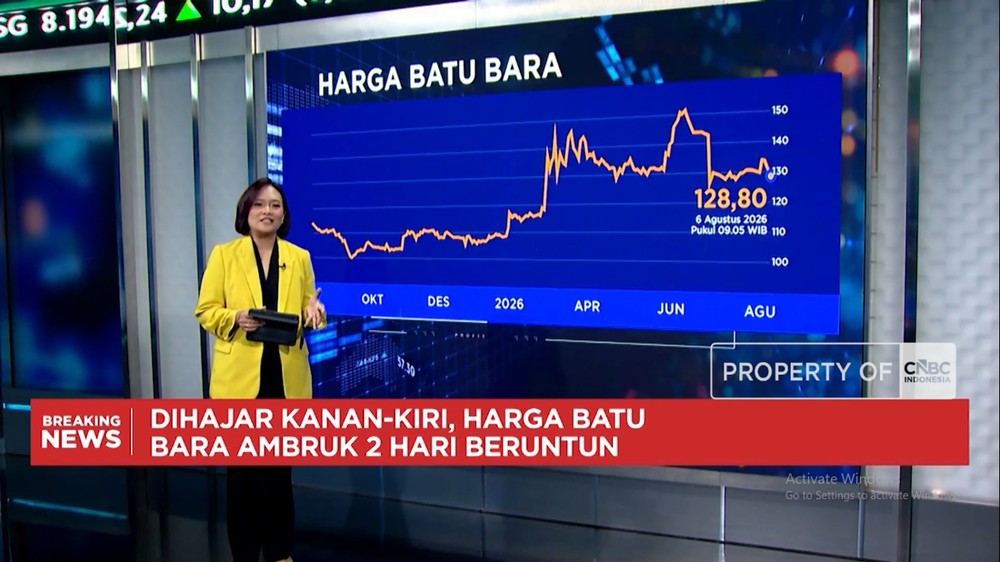 Harga Batu Bara Terjun Bebas Minyak Goyah
