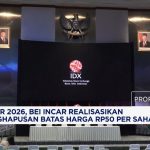 Revolusi Bursa Batas Harga Saham Rp50 Hilang
