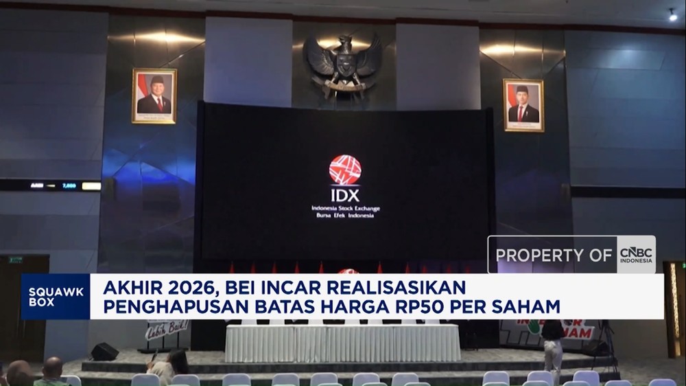 Revolusi Bursa Batas Harga Saham Rp50 Hilang