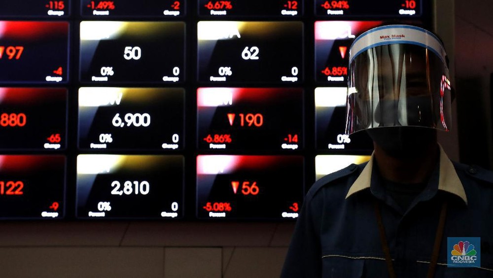 IHSG Terjun Bebas Jelang Penutupan Pasar