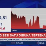 Pasar Saham dan Rupiah Terjun Bebas