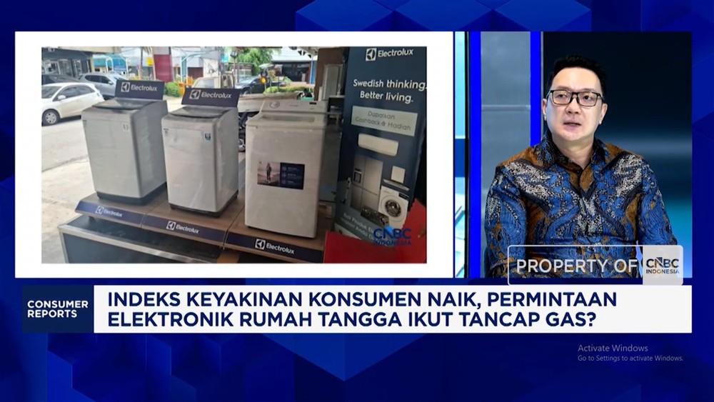 Sinyal Positif Belanja Elektronik Rumah Tangga